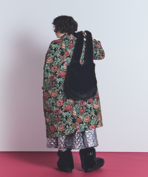 未使用級✨特別モデル✨manana suerte ゴブランチェスターコート 総柄 SPECIAL EDITION ゴブランチェスターコート（チェスターコート