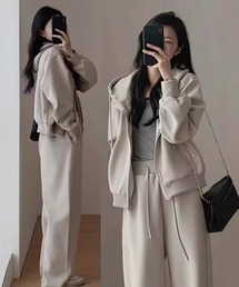 NEW GENTLEMAN（ニュージェントルマン）の「【2点SET】ニューポート セットアップ ジップアップパーカー＆パンツ（パーカー）」