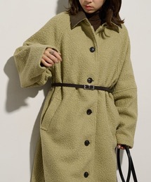 MAISON BREEZE（メゾンブリーズ）の「【MAISON BREEZE】ループツイード ステンカラーコート DTK（ステンカラーコート）」