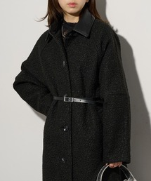 MAISON BREEZE（メゾンブリーズ）の「【MAISON BREEZE】ループツイード ステンカラーコート DTK（ステンカラーコート）」