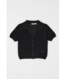 新品❤️ARCHIVIO ブラック 半袖セーター 新品❤️ARCHIVIO ブラック 半袖セーター ニット/セーター（ブラック