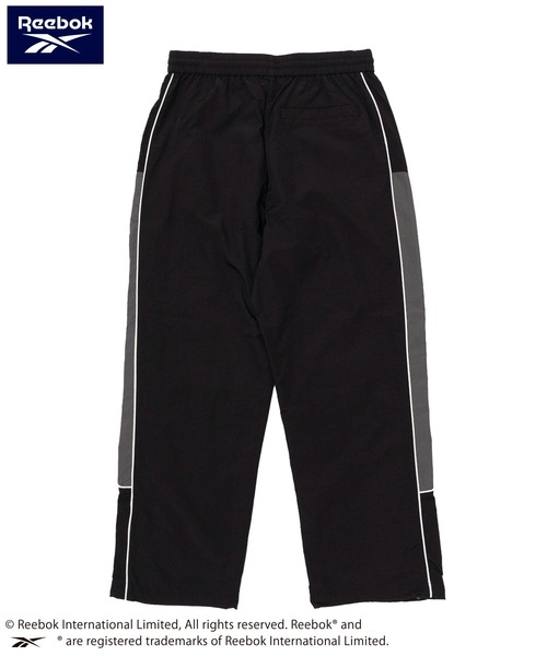 Reebok（リーボック）の「Reebok/リーボック ブランド ロゴ ワンポイント 切替 パイピング 裏メッシュ ナイロン トラックパンツ ロングパンツ（その他パンツ・メンズ・グリーン/ブラック/ダークブラウン/ネイビー・L/M/LL）」の18枚目の写真