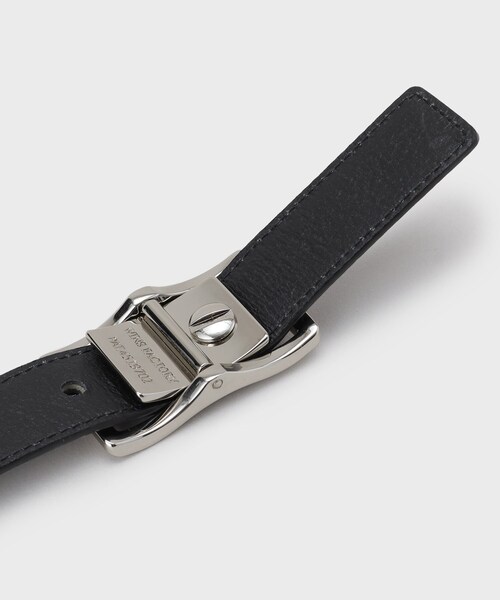TAKEO KIKUCHI（タケオキクチ）の「フリコ ナローベルト（ベルト・メンズ・ダークブラウン/ブラック・00）」の6枚目の写真