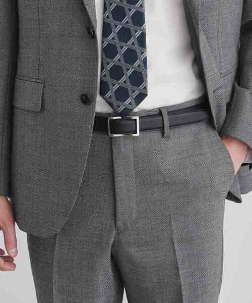 TAKEO KIKUCHI（タケオキクチ）の「フリコ ナローベルト（ベルト・メンズ・ダークブラウン/ブラック・00）」の8枚目の写真