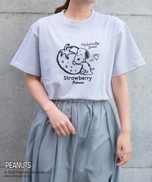STRAWBERRY-FIELDS（ストロベリーフィールズ）の「PEANUTコラボTシャツ（Tシャツ/カットソー）」