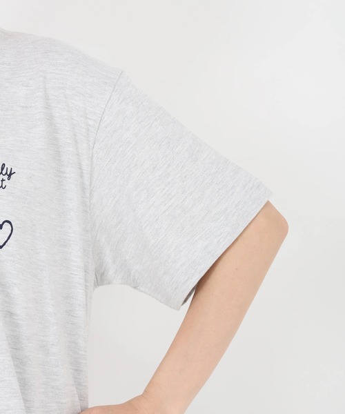 STRAWBERRY-FIELDS（ストロベリーフィールズ）の「PEANUTコラボTシャツ（Tシャツ/カットソー・レディース・オフホワイト/トップグレー・2）」の11枚目の写真