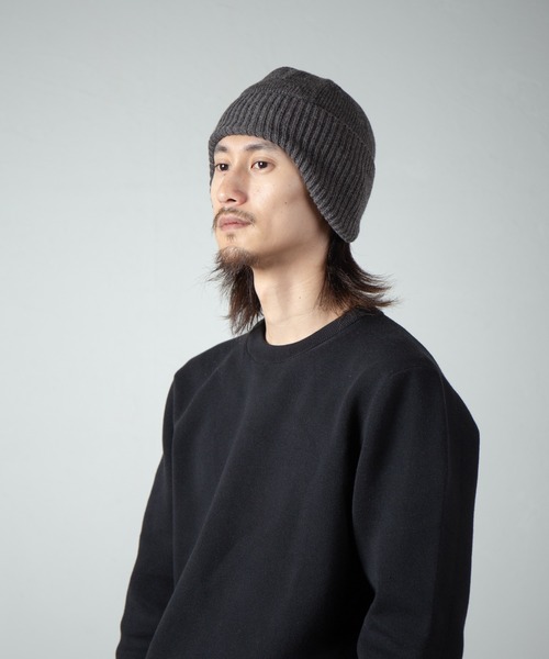 RACAL（ラカル）の「Ear Muff Short Knit Watch / 耳当て付きショートニットワッチ（ニットキャップ/ビーニー・メンズ・ベージュ/ネイビー/グレー/ブラック・FREE）」の3枚目の写真