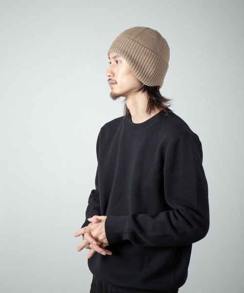 RACAL（ラカル）の「Ear Muff Short Knit Watch / 耳当て付きショートニットワッチ（ニットキャップ/ビーニー・メンズ・ベージュ/ネイビー/グレー/ブラック・FREE）」の21枚目の写真