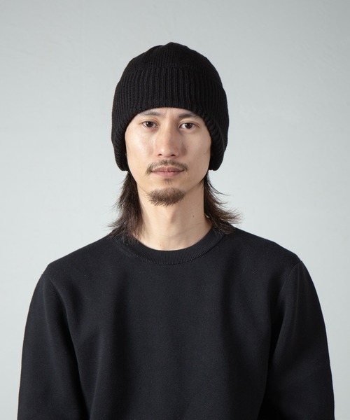 RACAL（ラカル）の「Ear Muff Short Knit Watch / 耳当て付きショートニットワッチ（ニットキャップ/ビーニー・メンズ・ベージュ/ネイビー/グレー/ブラック・FREE）」の22枚目の写真