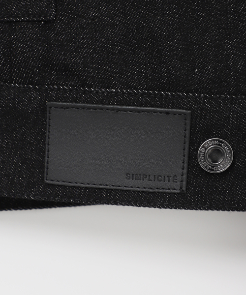 B.C STOCK（ベーセーストック）の「《追加2》12.5oz TYPE2 リジットデニムジャケット（ブルゾン・メンズ・ブラック/ネイビー・MEDIUM/LARGE）」の22枚目の写真