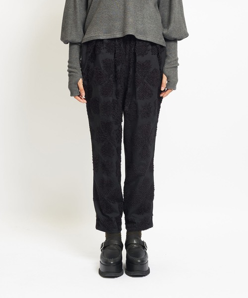 gomme(ゴム)の「4リーフクローバーJQ トラックパンツ(その他パンツ・レディース・ブラック/グレー・MEDIUM)」の10枚目の写真