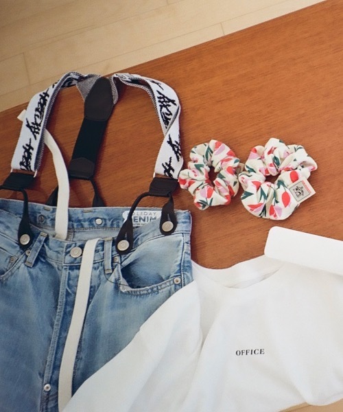 HOLIDAY（ホリデイ）の「SUPER RIB TULIP CHOUCHOU S スーパーリブチューリップシュシュL（シュシュ・レディース・クリーム・ONE SIZE）」の3枚目の写真