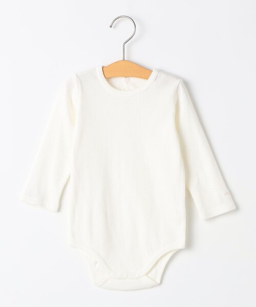 SHIPS(シップス)の「SHIPS KIDS:70~80cm / コーデュロイ ジャンスカ× テレコ ロンパース セット(ロンパース・キッズ・ネイビー/ベージュ・70/80)」の4枚目の写真