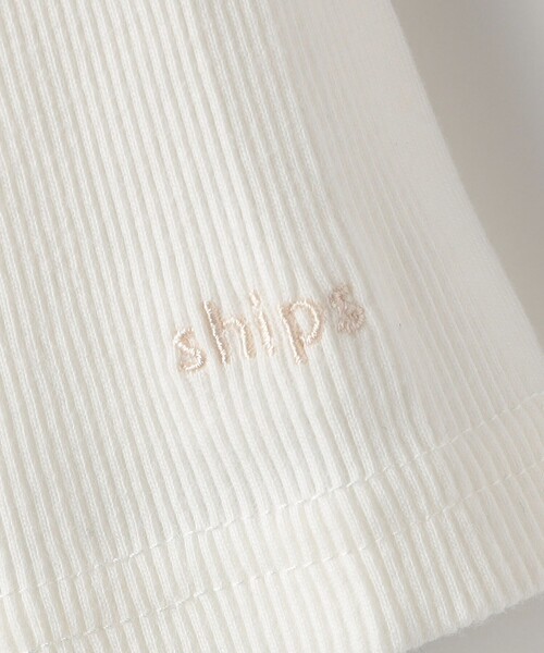 SHIPS(シップス)の「SHIPS KIDS:70~80cm / コーデュロイ ジャンスカ× テレコ ロンパース セット(ロンパース・キッズ・ネイビー/ベージュ・70/80)」の9枚目の写真