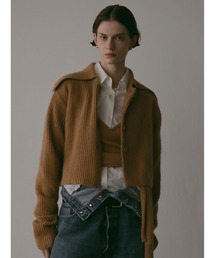 HER. | カラーニットカーディガン(ニット/セーター)