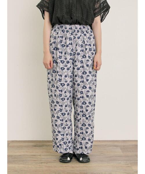 Samansa Mos2(サマンサ モスモス)の「◎花柄イージーパンツ(その他パンツ・レディース・ピンク/ネイビー/キナリ・F)」の16枚目の写真