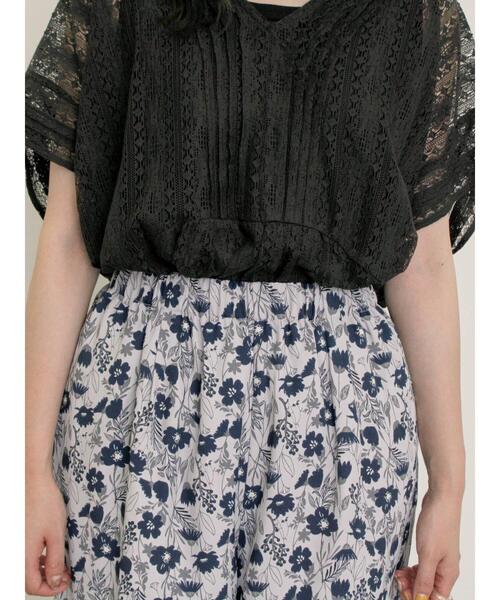 Samansa Mos2(サマンサ モスモス)の「◎花柄イージーパンツ(その他パンツ・レディース・ピンク/ネイビー/キナリ・F)」の19枚目の写真