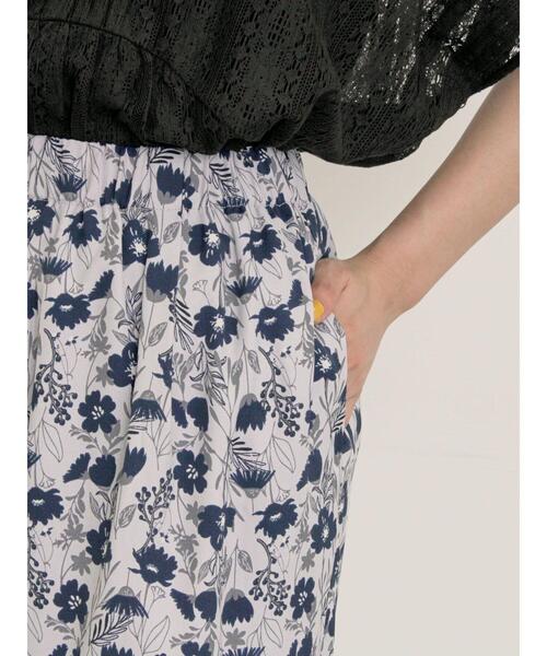 Samansa Mos2(サマンサ モスモス)の「◎花柄イージーパンツ(その他パンツ・レディース・ピンク/ネイビー/キナリ・F)」の20枚目の写真
