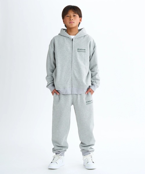 ウーバーメンシュ グレー フーディー セール】HAND DRAWN ZIP PK YO /クイックシルバーセットアップ対応