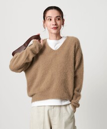 ユナイテッドアローズ Aライン カシミヤ セーター チュニック 黒 日本製 カシミヤ ニット｜ユナイテッドアローズ公式通販 - UNITED