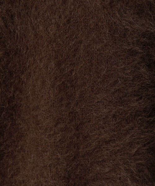 BEAUTY&YOUTH UNITED ARROWS(ビューティーアンドユースユナイテッドアローズ)の「フォックスカシミヤブレンド Vネックニットプルオーバー(ニット/セーター・レディース・ベージュ/ライトグレー/ダークブラウン/ライム/ブラック・FREE)」の9枚目の写真