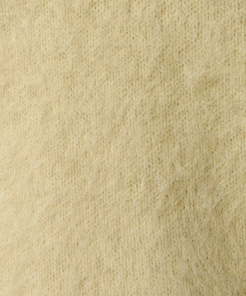 BEAUTY&YOUTH UNITED ARROWS(ビューティーアンドユースユナイテッドアローズ)の「フォックスカシミヤブレンド Vネックニットプルオーバー(ニット/セーター・レディース・ベージュ/ライトグレー/ダークブラウン/ライム/ブラック・FREE)」の8枚目の写真