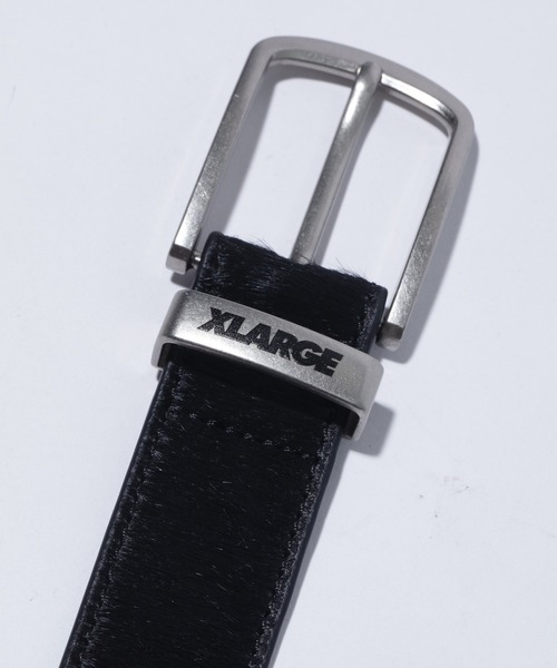 XLARGE（エクストララージ）の「COW FUR COATED BELT（ベルト・メンズ・ブラック/マルチ/ベージュ/カモフラージュ・L/M）」の6枚目の写真