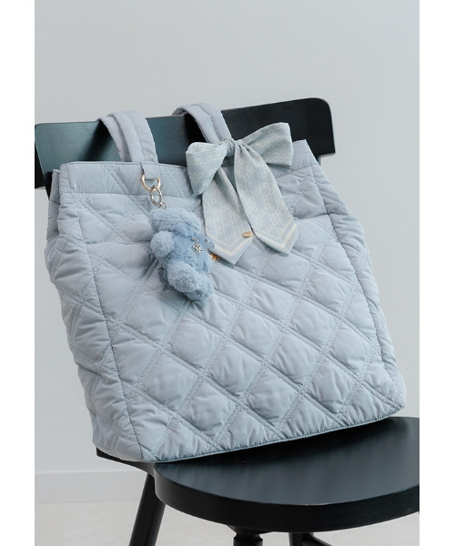 A4対応】2WAY リボンキルティングトートバッグ（トートバッグ）｜RANDA