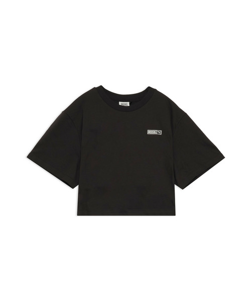 PUMA（プーマ）の「PUMA プーマ ウィメンズ PUMA x ROSE リラックスド 半袖 Tシャツ（Tシャツ/カットソー・レディース・ブラック/オフホワイト・X-SMALL/MEDIUM/SMALL/LARGE）」の12枚目の写真