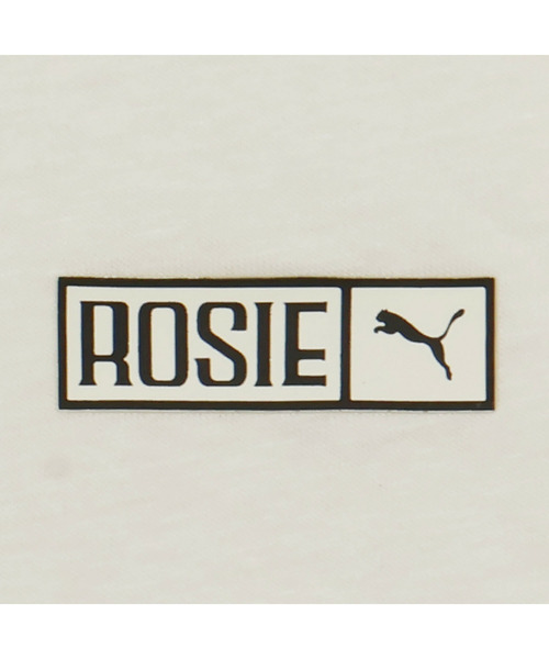 PUMA（プーマ）の「PUMA プーマ ウィメンズ PUMA x ROSE リラックスド 半袖 Tシャツ（Tシャツ/カットソー・レディース・ブラック/オフホワイト・X-SMALL/MEDIUM/SMALL/LARGE）」の18枚目の写真