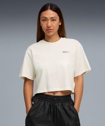 PUMA プーマ ウィメンズ PUMA x ROSE リラックスド 半袖 Tシャツ