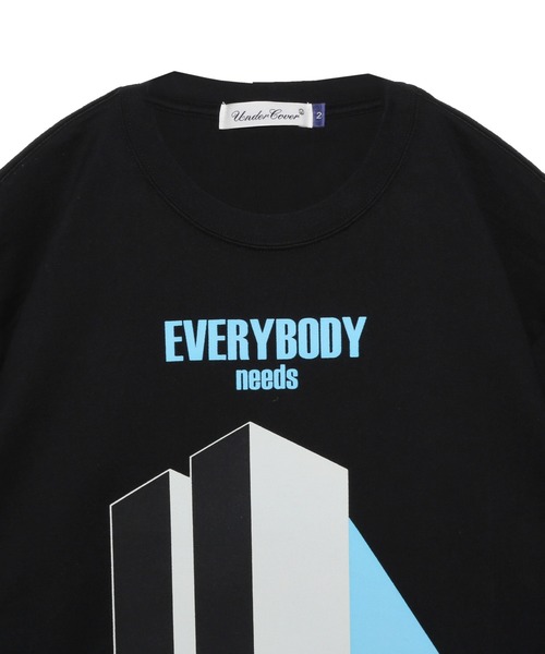 UNDERCOVER（アンダーカバー）の「UC1F3808（Tシャツ/カットソー・メンズ・ブラウン系その他/ブラック/ホワイト・3/2/4/1/5）」の6枚目の写真