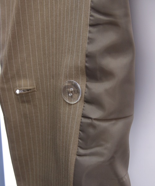 CLEAR BASIC（クリアベーシック）の「オーバーサイズジャケット(セット可)[オフィスカジュアル 着回し抜群 大人]≪AW新作≫（テーラードジャケット・レディース・ブラック/グレー/ベージュ系その他・F）」の10枚目の写真