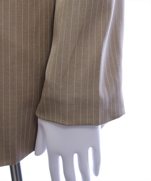 CLEAR BASIC（クリアベーシック）の「オーバーサイズジャケット(セット可)[オフィスカジュアル 着回し抜群 大人]≪AW新作≫（テーラードジャケット・レディース・ブラック/グレー/ベージュ系その他・F）」の11枚目の写真