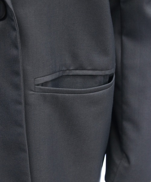 CLEAR BASIC（クリアベーシック）の「オーバーサイズジャケット(セット可)[オフィスカジュアル 着回し抜群 大人]≪AW新作≫（テーラードジャケット・レディース・ブラック/グレー/ベージュ系その他・F）」の17枚目の写真