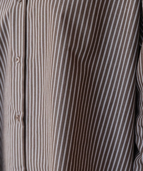 Bou Jeloud(ブージュルード)の「TCバックギャザーヨークBL(シャツ/ブラウス・レディース・ブラック/ブラウン/オフホワイト・38)」の17枚目の写真