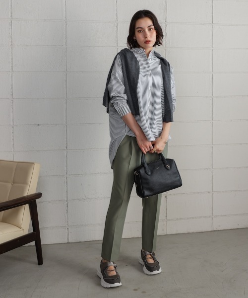 Bou Jeloud(ブージュルード)の「TCバックギャザーヨークBL(シャツ/ブラウス・レディース・ブラック/ブラウン/オフホワイト・38)」の19枚目の写真