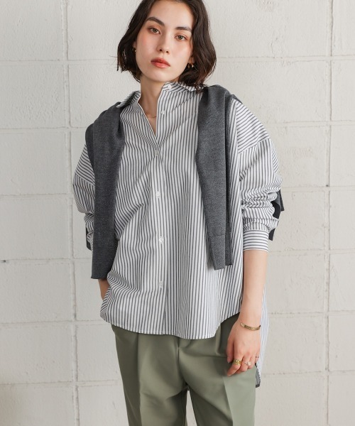 Bou Jeloud(ブージュルード)の「TCバックギャザーヨークBL(シャツ/ブラウス・レディース・ブラック/ブラウン/オフホワイト・38)」の20枚目の写真