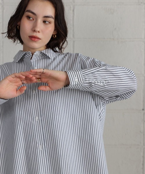 Bou Jeloud(ブージュルード)の「TCバックギャザーヨークBL(シャツ/ブラウス・レディース・ブラック/ブラウン/オフホワイト・38)」の15枚目の写真