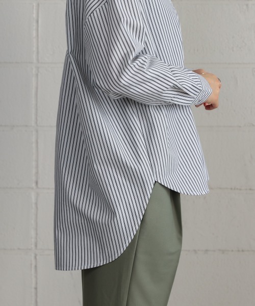 Bou Jeloud(ブージュルード)の「TCバックギャザーヨークBL(シャツ/ブラウス・レディース・ブラック/ブラウン/オフホワイト・38)」の9枚目の写真