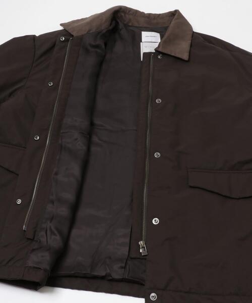 URBAN RESEARCH(アーバンリサーチ)の「IMBOTEX中綿パデットコート(ダウンジャケット/コート・レディース・ブラック/ダークブラウン・FREE)」の12枚目の写真