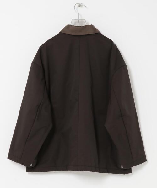 URBAN RESEARCH(アーバンリサーチ)の「IMBOTEX中綿パデットコート(ダウンジャケット/コート・レディース・ブラック/ダークブラウン・FREE)」の13枚目の写真