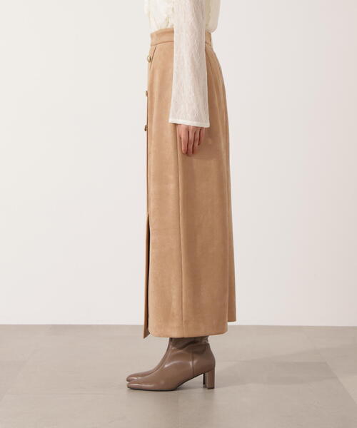 PROPORTION BODY DRESSING(プロポーションボディドレッシング)の「フェイクスエード調ナロースカート / 1215220012(スカート・レディース・ベージュ/ブラウン・SMALL/MEDIUM)」の17枚目の写真