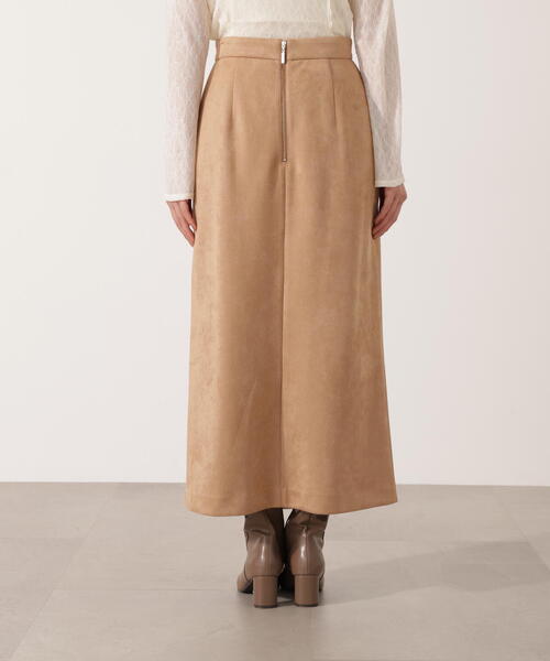 PROPORTION BODY DRESSING(プロポーションボディドレッシング)の「フェイクスエード調ナロースカート / 1215220012(スカート・レディース・ベージュ/ブラウン・SMALL/MEDIUM)」の18枚目の写真