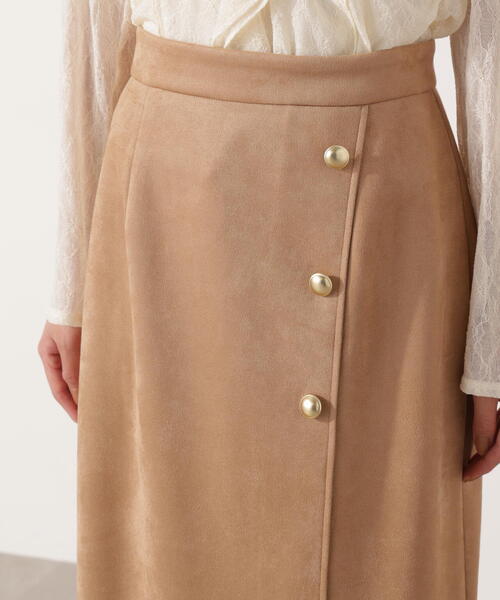 PROPORTION BODY DRESSING(プロポーションボディドレッシング)の「フェイクスエード調ナロースカート / 1215220012(スカート・レディース・ベージュ/ブラウン・SMALL/MEDIUM)」の19枚目の写真