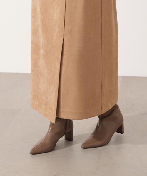 PROPORTION BODY DRESSING(プロポーションボディドレッシング)の「フェイクスエード調ナロースカート / 1215220012(スカート・レディース・ベージュ/ブラウン・SMALL/MEDIUM)」の21枚目の写真