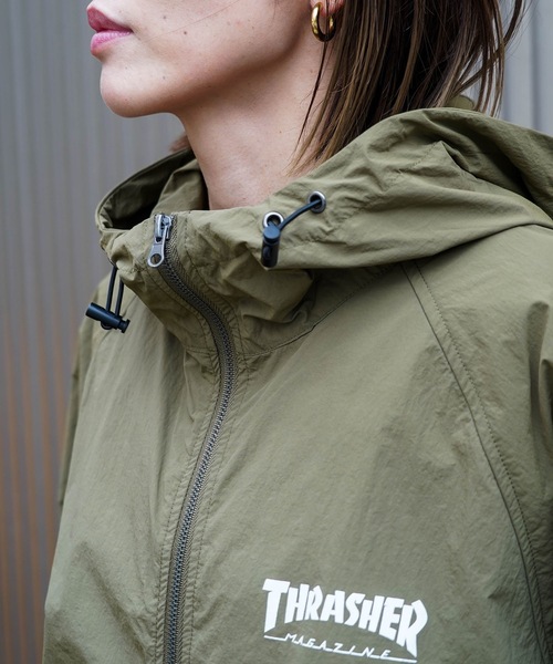 NYLON SHELL JACKET/THRASHER スラッシャーナイロン シェル ジャケット