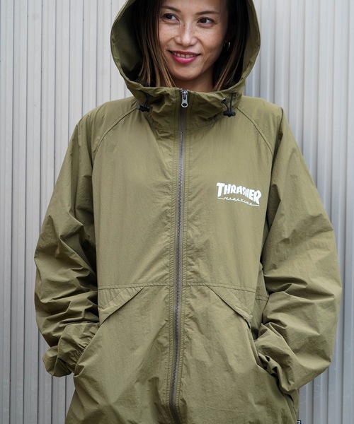 THRASHER（スラッシャー）の「NYLON SHELL JACKET/THRASHER