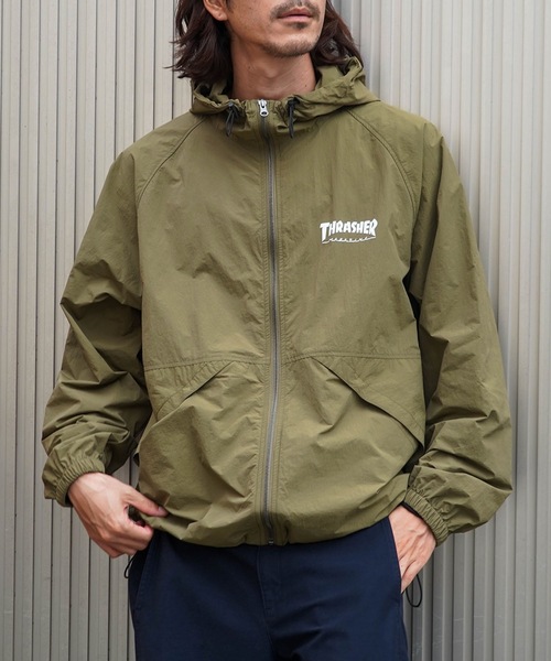 THRASHER（スラッシャー）の「NYLON SHELL JACKET/THRASHER