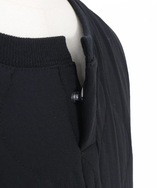 GLIMCLAP(グリムクラップ)の「mlt5414-Wave Quilted Ripstop Pullover ウェーブキルトプルオーバー(192-035-gla-cf)(その他トップス・メンズ・ブラック・S/M/L)」の16枚目の写真
